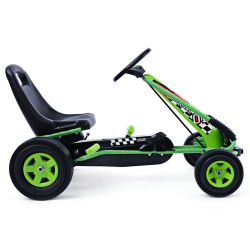 TOPBUY Kids Go Kart Pedal Powered Tricycle Racing Ride On Bike Toy Scooter Trainer Trike