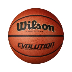WILSON Evolution Indoor Game Basketball - Nfhs Approved Ball, Size 6