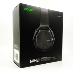 SODO Mh3 Bluetooth Headphone| Twist-Out Speaker| Bluetooth 2 In 1 Headset| In Black