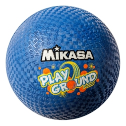 MIKASA P1000 Series Playground Ball - Rubber Recreational Ball for Young Players 10" In Blue