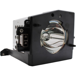 TOSHIBA Jaspertronics Oem Lamp & Housing for The 46Wm48 Tv With Phoenix Bulb Inside - 1 Year Warranty