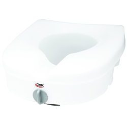 CAREX E-Z Lock Raised Toilet Seat