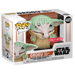 POP Star Wars The Mandalorian 3.75 Inch Action Figure Exclusive - Grogu With Chowder Squid #469