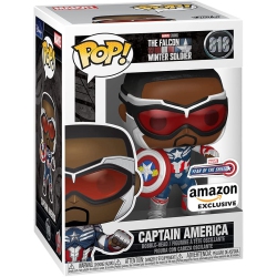 POP Marvel The Falcon And The Winter Soldier 3.75 Inch Action Figure Exclusive - Captain America (Falcon) #818