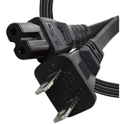 IMBAPRICE (3 Feet) 2-Prong Ac Power Cord Cable for Vizio Smart Tv/led Tv/e Series/m Series (Ul Listed)