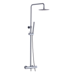 AKUAPLUS ® Elite 3 Shower Faucet With Sliding Rail - Chrome
