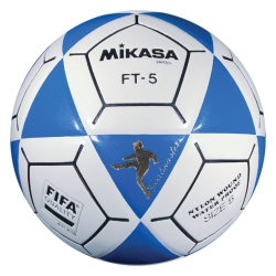 MIKASA Goal Master Soccer Ball - Ft-5 Official Fifa And Nfa Footvolley Size 5, Blue/white