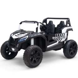 KIDS VIP Kidsvip 24V 14Ah Blade Xr 2-Seater Xxl Dune Buggy for Big Kids W/ ~180W Brushless Motor, Inflatable Rubber Tires, Lights And Music Player