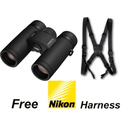 NIKON 10X30 Monarch M7 Binoculars #16764 + Harness. Canada Lifetime Warranty