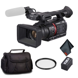 PANASONIC Ag-Cx350 4K Camcorder - Bundle Kit With Uv Filter + Carrying Case And More