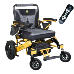 BANGERAN Power Motorized Durable Mobility Chair, 29 Kg Lightweight With Battery, Aerospace Aluminum Crafted Design | Foldable & Heavy Duty | Frame