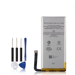 CSMART Replacement Battery & Repair Tools Compatible for Google Pixel 5, Gtb1F