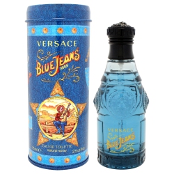 VERSACE Jeans By for Men - 2.5 OZ Edt Spray In Blue