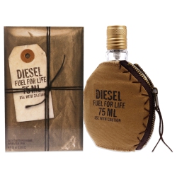 DIESEL Fuel for Life Pour Homme By for Men - 2.5 OZ Edt Spray