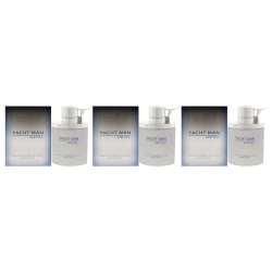 MYRURGIA Yacht Man Metal By for Men - 3.4 OZ Edt Spray - Pack Of 3