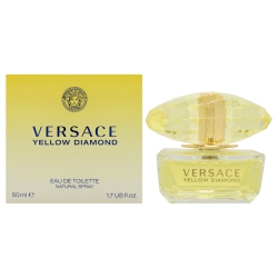 VERSACE Diamond By for Women - 1.7 OZ Edt Spray In Yellow