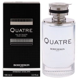 BOUCHERON Quatre By for Men - 3.3 OZ Edt Spray