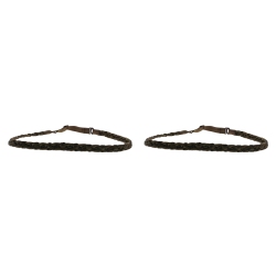 HAIRDO Pop Double Braid Headband - R1416T Buttered Toast By for Women - 1 PC Hair Band - Pack Of 2 In Multicolor