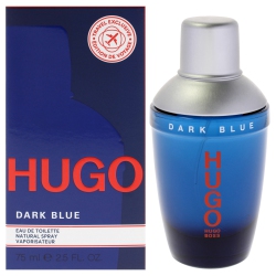 HUGO BOSS Hugo Dark By for Men - 2.5 OZ Edt Spray In Blue
