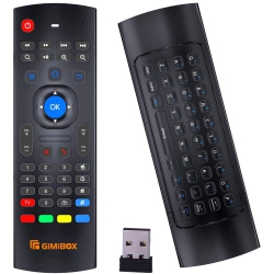A-Z ELECTRONICS Air Mouse Remote for Android Tv Box, Mx3 Pro Wireless Keyboard 2.4G Smart Tv Remote With Motion Sensing Game