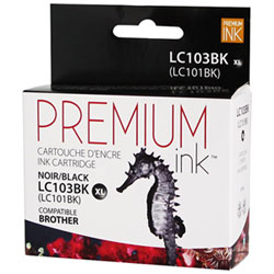 Premium Ink Yellow Ink Cartridge Compatible with Brother (LC103YS)