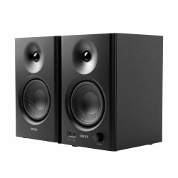 EDIFIER Mr4 Powered Studio Monitor Speakers, 4" Active Near-Field Monitor Speaker - (Pair) In Black