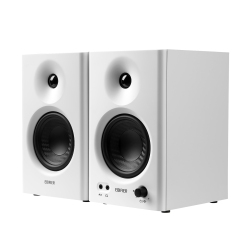 EDIFIER Mr4 Powered Studio Monitor Speakers, 4" Active Near-Field Monitor Speaker - (Pair) In White