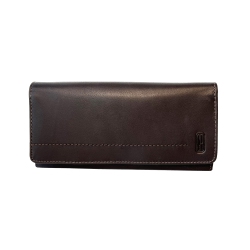 CLUB ROCHELIER Ladies' Slimfold Wallet In Brown