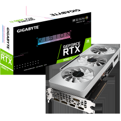 GIGABYTE Vision Geforce Rtx 3080 Ti 12GB Gddr6X PCi Express 4.0 X16 Atx Video Card Gv-N308Tvision Oc-12Gd