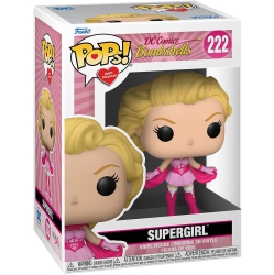 FUNKO Pop Dc Heroes Bombshells 3.75 Inch Action Figure Breast Cancer Awareness - Supergirl #222