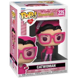 FUNKO Pop Dc Heroes Bombshells 3.75 Inch Action Figure Breast Cancer Awareness - Catwoman #225