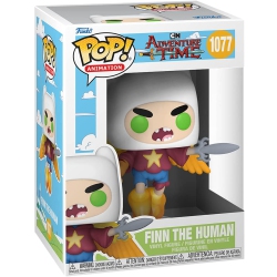 FUNKO Pop Animation Adventure Time 3.75 Inch Action Figure - Ultimate Wizzard Finn The Human #1077
