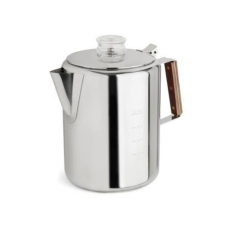 TOPS Percolator Coffee Pot., Rapid Brew Stainless Steel Stovetop Percolator Coffee Pot, 12-Cup