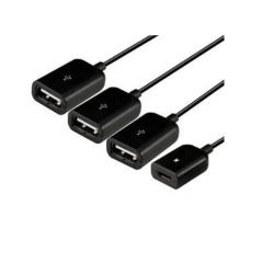 GNS Micro USB Otg Hub Extension Adapter Charging Cable Android Phone Tablet 4 In 1