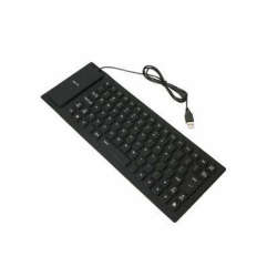 GNS Waterproof Silicone Keyboard Foldable Flexible USB Mini Dustproof Dirt Proof