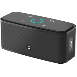 DOSS Soundbox Touch Portable Wireless Bluetooth Speakers With 12W HD Sound And Bass, Ipx5 Waterproof, 20H Playtime - - In Black