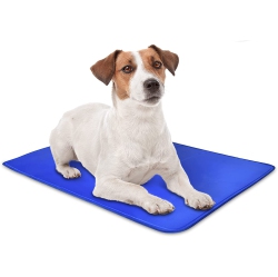 ARF PETS Dog Self Cooling Mat Pad for Kennels, Crates And Beds, Non-Toxic, Durable Solid Cooling Gel Material. No Refrigeration Or Electricity