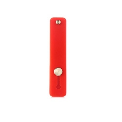 CC Topsave Rubber Phone Hand Band Holder Wristband Strap Push Pull Grip Stand Bracket Finger Ring Holder In Red