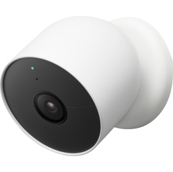 GOOGLE - Nest Cam Indoor/outdoor- Snow (Battery)