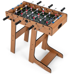 TOPBUY 27" Folding Foosball Table Soccer Game Christmas Gift Football Sports Indoor