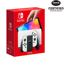Open Box - Nintendo Switch (OLED Model) Console - White
