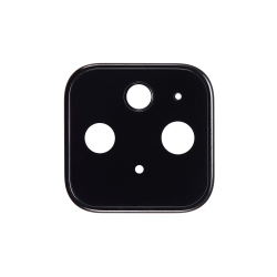 ESOURCE PARTS Replacement Rear Camera Glass Lens With Bezel for Google Pixel 5 - In Black