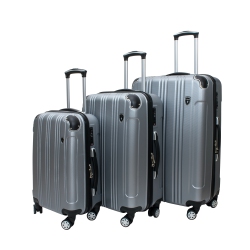 ARCHIBOLT 3-Piece Hard Shell Rolling Suitcase Set, Luggage Bag, Lightweight Large Luggage Suitcase Set \w Tsa Lock, Checked And Cabin Big Hard