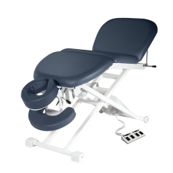 MASTER MASSAGE 29" Theramaster 4 Section Electric Bodywork Table-Royal In Blue