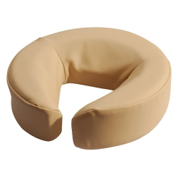 MASTER MASSAGE New Standard Headrest Face Cushion Pillow for Massage Table, Cream