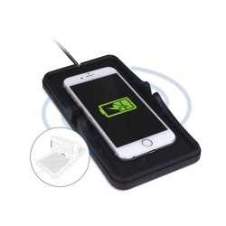 ELINK - Wireless Charger And Universal Phone Holder In Black