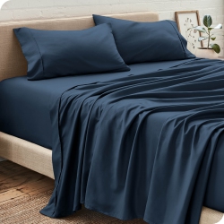 BARE HOME Sheet Set - Premium 1800 Ultra-Soft Microfiber - Double Brushed - Hypoallergenic - Wrinkle Resistant (Bering Sea, Twin Xl)