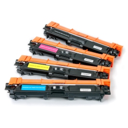 SAVEONMANY 4Pk Toner for Brother Tn221 Tn225 Hl-3180CDw Mfc-9130Cw Mfc-9330CDw Mfc-9340CDw