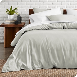 BARE HOME Duvet Cover And Sham Set - Premium 1800 Ultra-Soft Brushed Microfiber - Hypoallergenic, Easy Care, Wrinkle Resistant - Queen, Cream