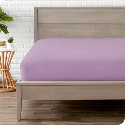 BARE HOME Fitted Bottom Sheet - Premium 1800 Ultra-Soft Wrinkle Resistant Microfiber - Hypoallergenic - Deep Pocket - Twin Xl, Lavender